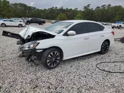 Salvage cars for sale at Houston, TX auction: 2017 Nissan Sentra S