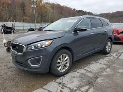 Salvage cars for sale at Hurricane, WV auction: 2017 KIA Sorento LX