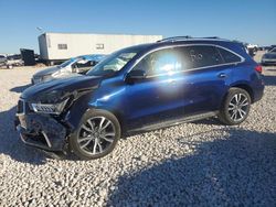 2020 Acura MDX Advance en venta en Taylor, TX