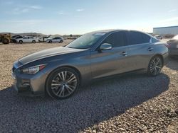 Infiniti salvage cars for sale: 2018 Infiniti Q50 Luxe