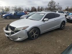 Salvage cars for sale at Baltimore, MD auction: 2008 Honda Accord EXL