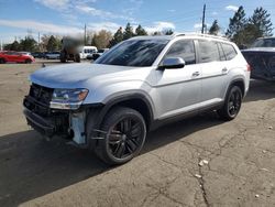 Volkswagen Vehiculos salvage en venta: 2019 Volkswagen Atlas SEL