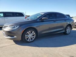 Chrysler Vehiculos salvage en venta: 2015 Chrysler 200 Limited