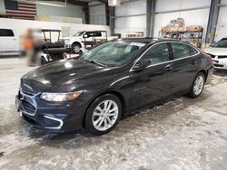 Chevrolet salvage cars for sale: 2016 Chevrolet Malibu LT