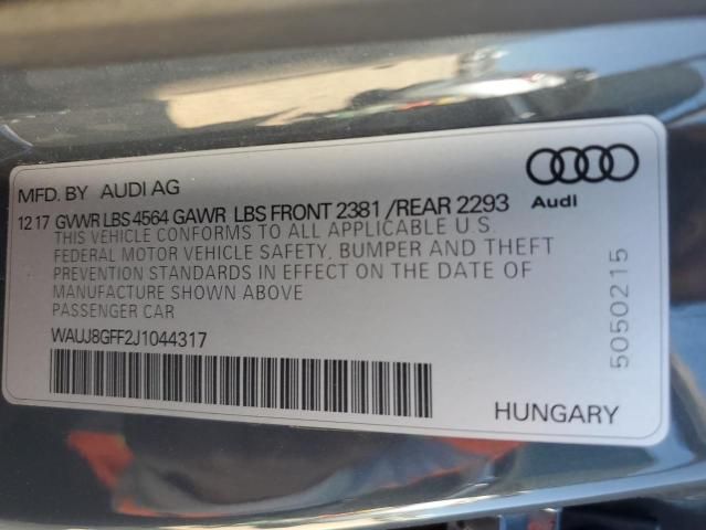 2018 Audi A3 Premium Plus