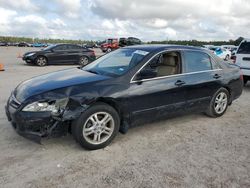 Honda salvage cars for sale: 2007 Honda Accord EX