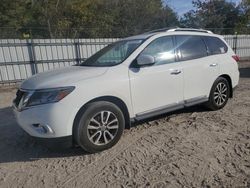 Salvage cars for sale at Hampton, VA auction: 2015 Nissan Pathfinder S