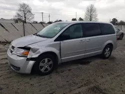 Salvage cars for sale at Seaford, DE auction: 2009 Dodge Grand Caravan SE