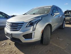 Salvage cars for sale at Brighton, CO auction: 2017 Cadillac XT5 Premium Luxury