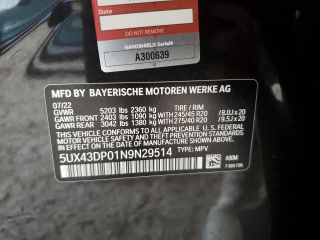 2022 BMW X3 SDRIVE30I