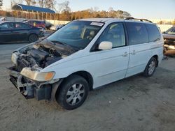 Salvage cars for sale at Spartanburg, SC auction: 2003 Honda Odyssey EXL