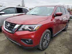 Nissan salvage cars for sale: 2017 Nissan Pathfinder S