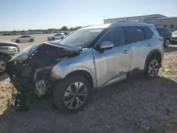 Salvage cars for sale at San Antonio, TX auction: 2021 Nissan Rogue SV