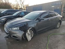 Salvage cars for sale at Franklin, WI auction: 2015 Ford Fusion S