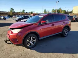 Salvage cars for sale from Copart Gaston, SC: 2017 Toyota Rav4 XLE