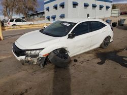 Salvage cars for sale at Albuquerque, NM auction: 2017 Honda Civic Sport