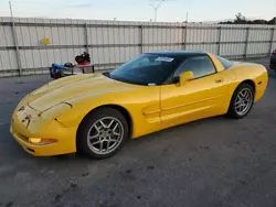 Chevrolet Corvette salvage cars for sale: 2002 Chevrolet Corvette