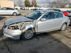 Salvage cars for sale at Moraine, OH auction: 2012 Honda Accord LX