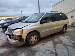 Salvage cars for sale at Dyer, IN auction: 2006 Ford Freestar SEL