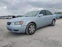 Salvage cars for sale at West Palm Beach, FL auction: 2007 Hyundai Sonata GLS