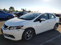 Salvage cars for sale from Copart Van Nuys, CA: 2015 Honda Civic SE