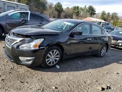 Salvage cars for sale at Mendon, MA auction: 2015 Nissan Altima 2.5