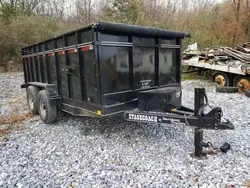 Salvage trucks for sale at York Haven, PA auction: 2023 Davi Dson 14FT Dump Trailer