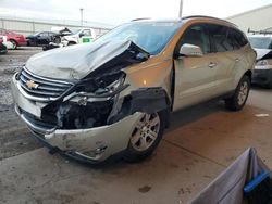 Salvage cars for sale at Dyer, IN auction: 2013 Chevrolet Traverse LT