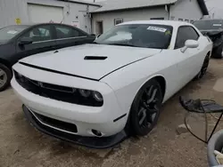 Salvage cars for sale at Pekin, IL auction: 2019 Dodge Challenger R/T