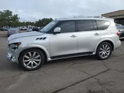 Infiniti salvage cars for sale: 2012 Infiniti QX56