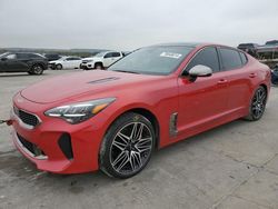 Salvage cars for sale at Grand Prairie, TX auction: 2022 KIA Stinger GT1