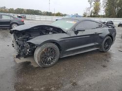 Salvage cars for sale at Dunn, NC auction: 2019 Ford Mustang GT