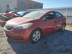 Salvage cars for sale at Kansas City, KS auction: 2016 KIA Forte LX