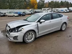 Salvage cars for sale at Eldridge, IA auction: 2019 Ford Fusion SE