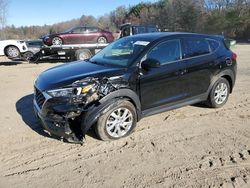 Salvage cars for sale at North Billerica, MA auction: 2019 Hyundai Tucson SE