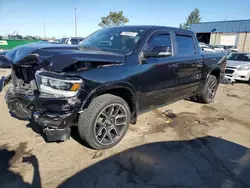 Salvage cars for sale at Woodhaven, MI auction: 2019 Dodge 1500 Laramie