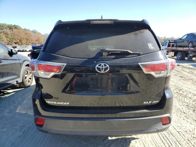 2015 Toyota Highlander XLE