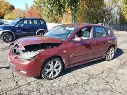 Salvage cars for sale at Portland, OR auction: 2008 Mazda 3 Hatchback