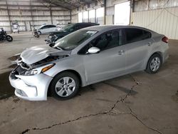 Salvage cars for sale at Phoenix, AZ auction: 2017 KIA Forte LX