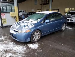 Honda salvage cars for sale: 2008 Honda Civic LX