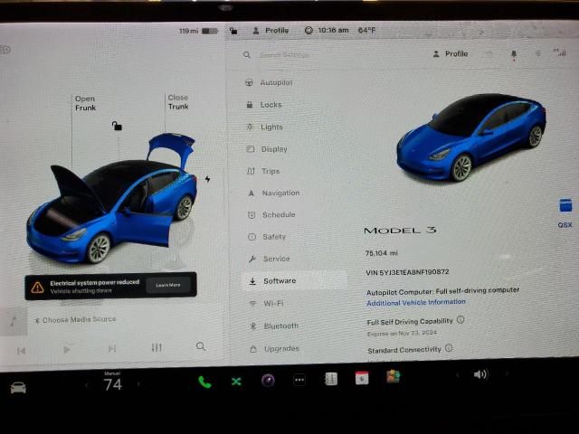 2022 Tesla Model 3