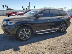 Salvage cars for sale at Mercedes, TX auction: 2020 Nissan Pathfinder Platinum