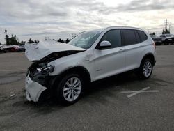 2016 BMW X3 XDRIVE28I en venta en Rancho Cucamonga, CA