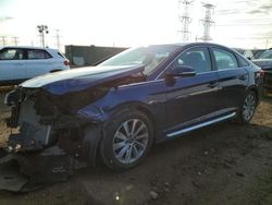 Salvage cars for sale at Elgin, IL auction: 2017 Hyundai Sonata Sport