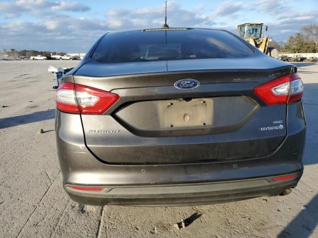 2016 Ford Fusion SE Hybrid