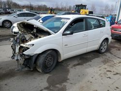 Salvage cars for sale at Duryea, PA auction: 2004 Pontiac Vibe