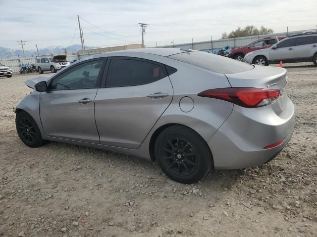 2016 Hyundai Elantra SE