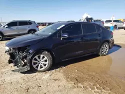 Salvage cars for sale at auction: 2021 Toyota Corolla LE