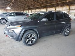 Salvage cars for sale at Phoenix, AZ auction: 2017 Jeep Cherokee Trailhawk