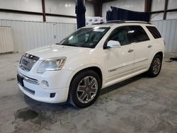 Vehiculos salvage en venta de Copart Byron, GA: 2012 GMC Acadia Denali